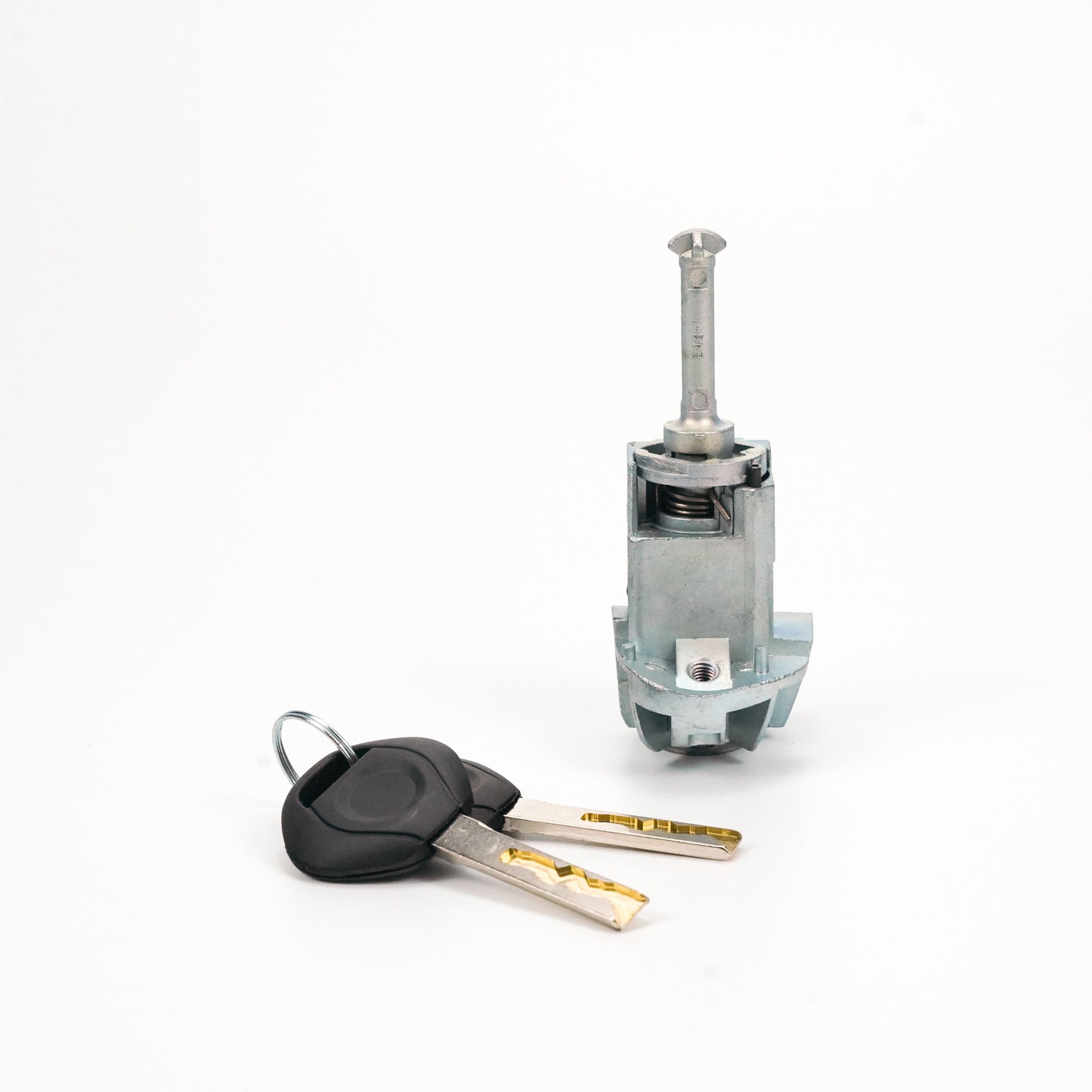 Left Driver Door Lock Cylinder Barrel Assembly With 2 Keys For BMW E46 3 Series Generic