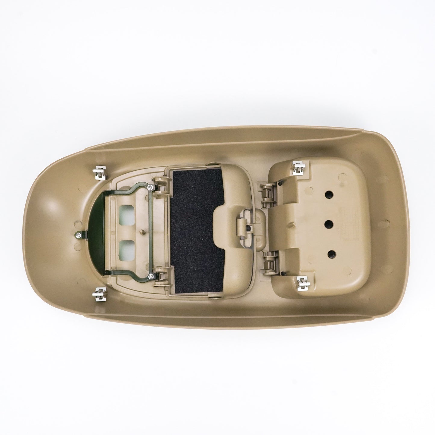 For 2002-2004 Ford F250 Super Duty Tan Overhead Console Assembly Without Sunroof Generic