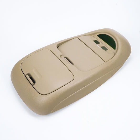 2002-2004 Ford F250 Super Duty Tan Overhead Console Assembly Without Sunroof Generic