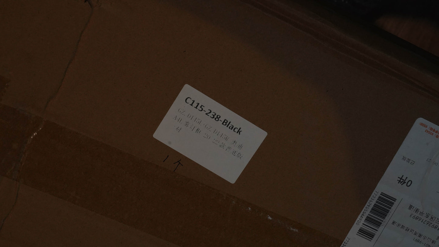 For 2020-2022 Audi A4L Left Right Front Bumper Fog Light Grille Cover Trim Generic