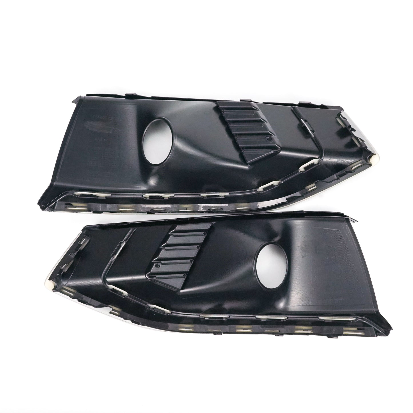 For 2020-2022 Audi A4L Left Right Front Bumper Fog Light Grille Cover Trim Generic