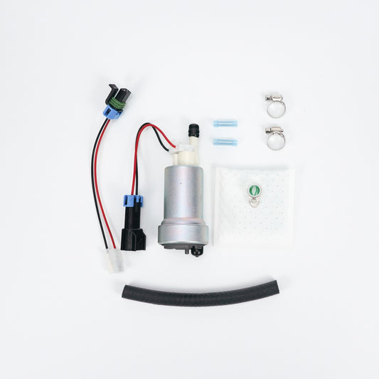 Walbro Ti Compatible 525LPH Fuel Pump Install Kit F90000285 E85 Hellcat Generic