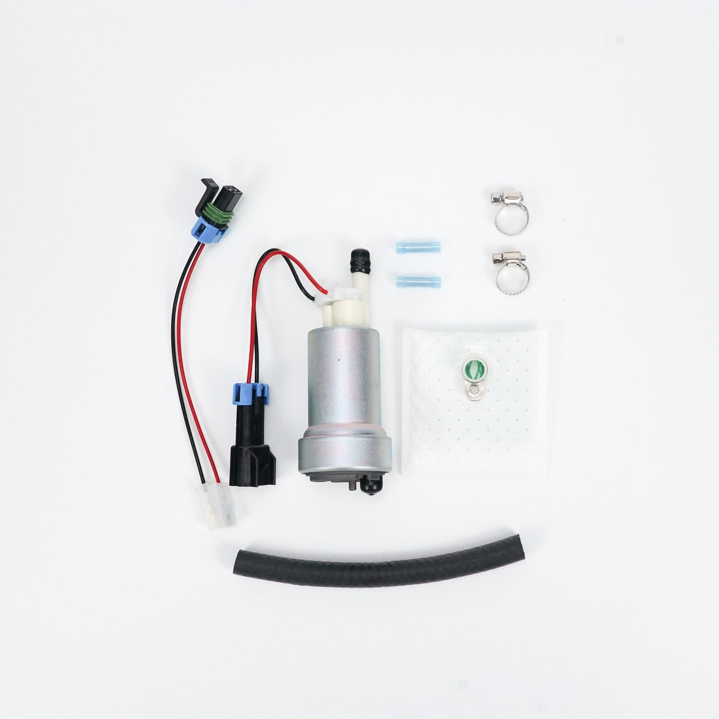 Walbro Ti Compatible 525LPH Fuel Pump Install Kit F90000285 E85 Hellcat Generic