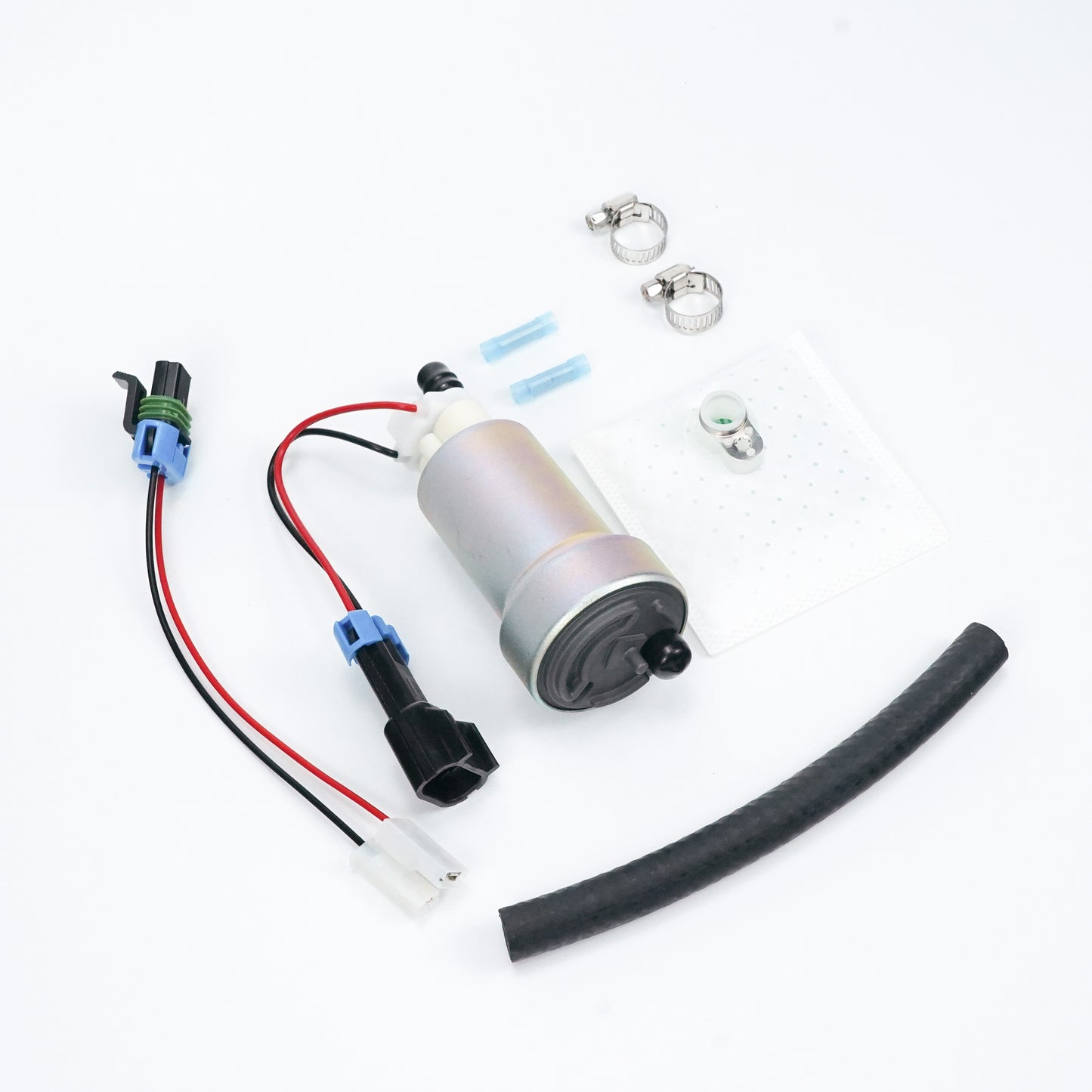 Walbro Ti Compatible 525LPH Fuel Pump Install Kit F90000285 E85 Hellcat Generic