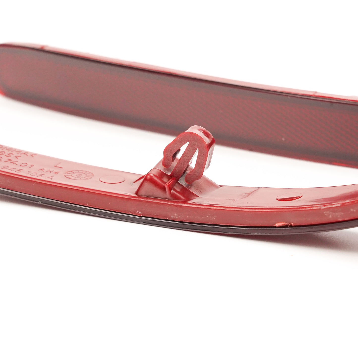 For VW Touareg 7L 2002-2010 Left Right Pair Rear Bumper Reflector With Red Lens No Light Generic