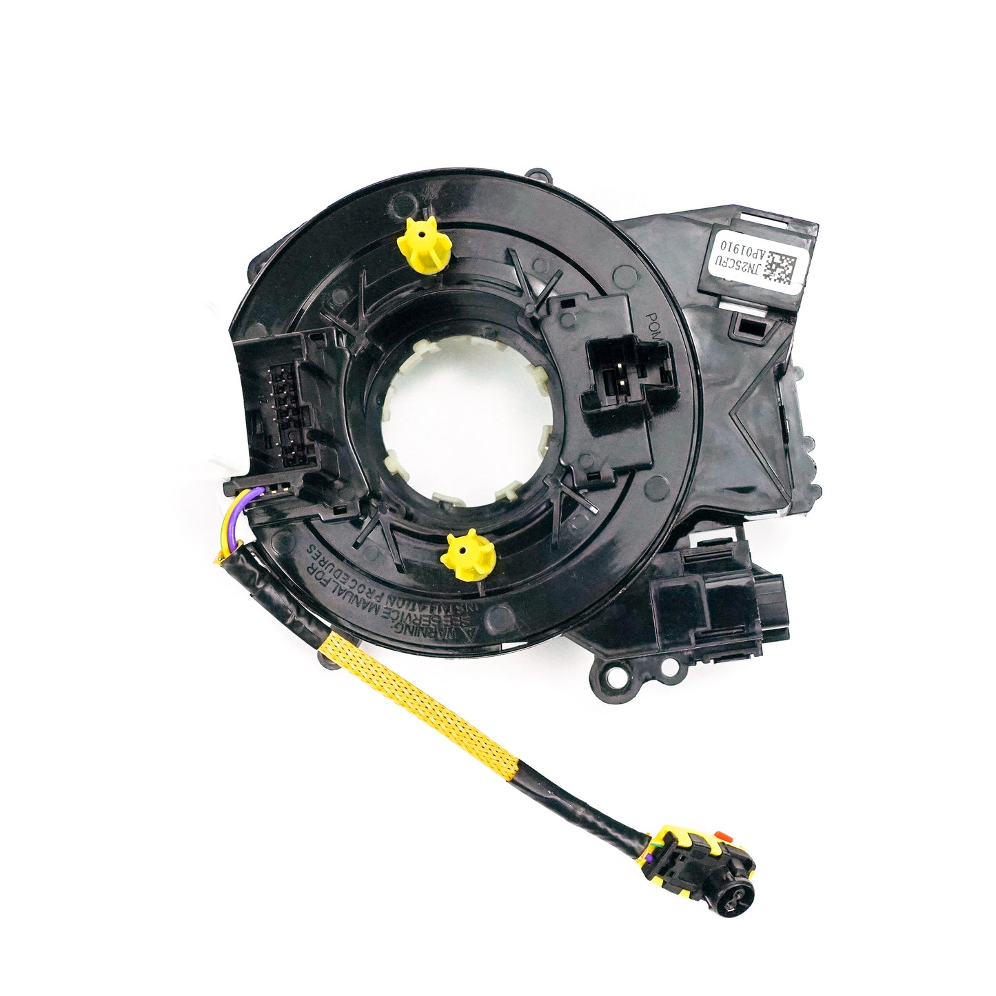 Black Steering Wheel Clockspring Direct Replacement for 2017 2020 For Ford F250 F350 Super Duty HC3Z 14A664 B Generic