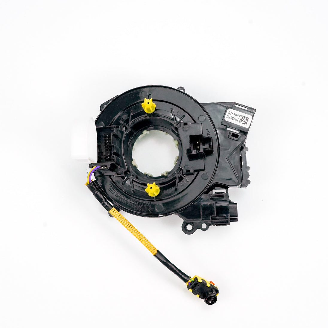 Black Steering Wheel Clockspring Direct Replacement for 2017 2020 For Ford F250 F350 Super Duty HC3Z 14A664 B Generic-Guardx Auto