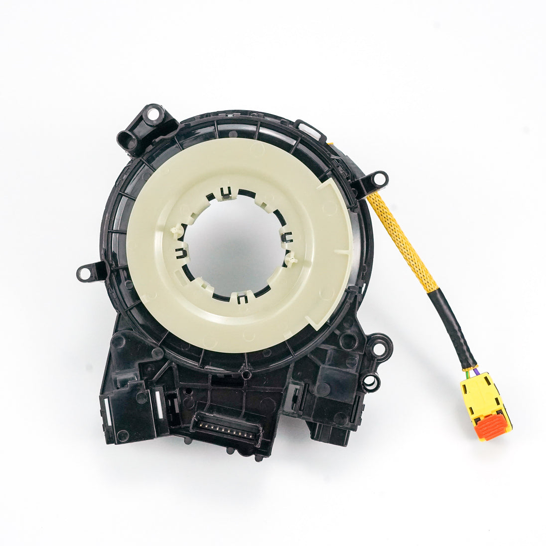 Black Steering Wheel Clockspring Direct Replacement for 2017 2020 For Ford F250 F350 Super Duty HC3Z 14A664 B Generic-Guardx Auto