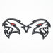 2x Black Hellcat Fender Emblem For Dodge Durango/Charger/Challenger SRT Styling Generic-Guardx Auto