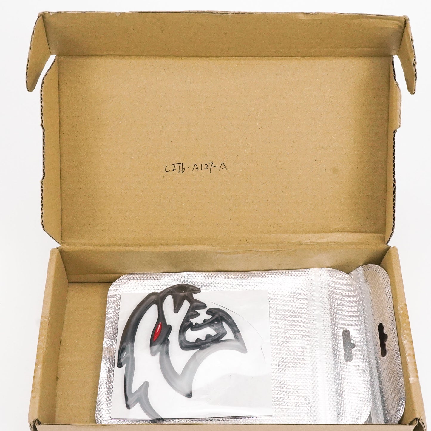 2x Black Hellcat Fender Emblem For Dodge Durango/Charger/Challenger SRT Styling Generic