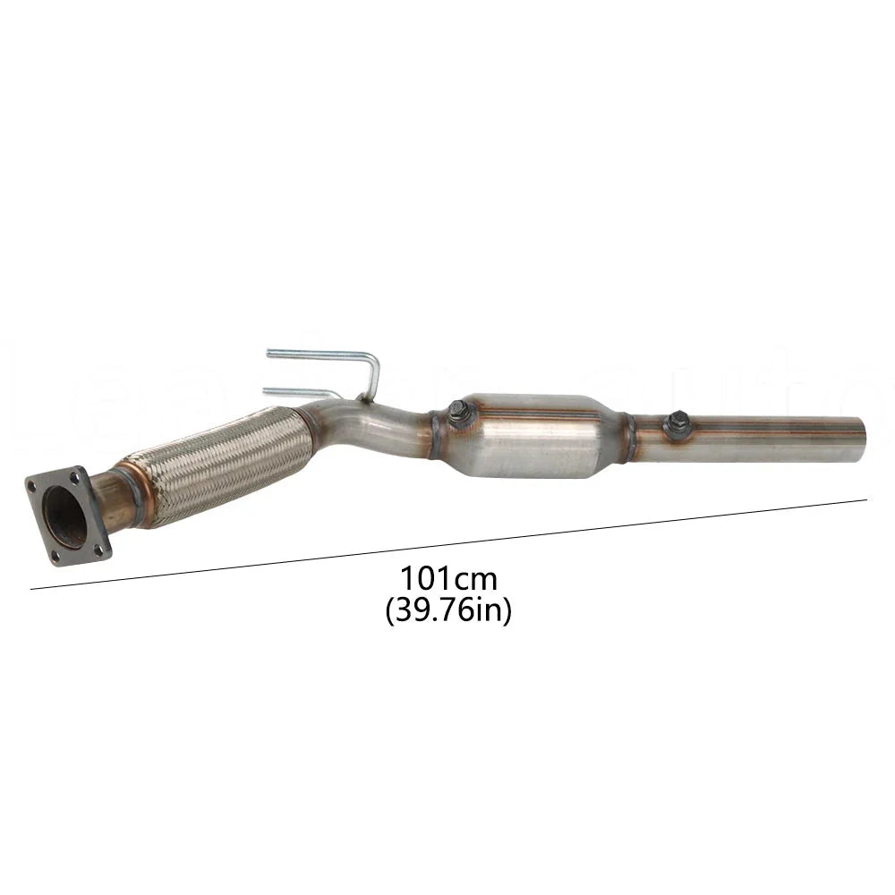 2005-2014 VW Jetta 2.5L Catalytic Converter & Flex Pipe Set w/Installation Accessories