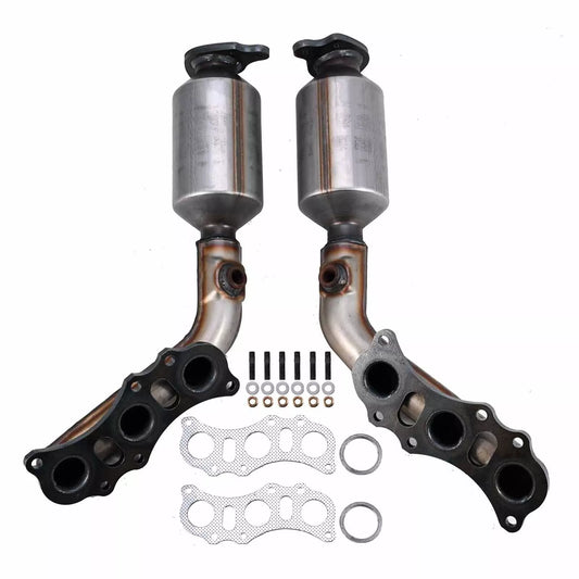 2005-2011 Toyota Tacoma 4.0L/ 4Runner 2003-2009 Left & Right Manifold Catalytic Converter Set 51326 51327